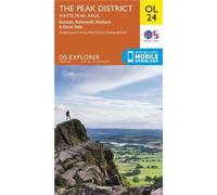 Ordnance Survey Explorer Map OL24 The Peak District