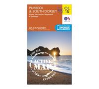 Explorer OL 15 Active D Purbeck & South Dorset Map One Size