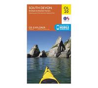Ordnance Survey Explorer OL 20 South Devon Map One Size