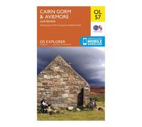 Ordnance Survey Explorer Ol 57 Cairn Gorm & Aviemore Map - Orange, Orange