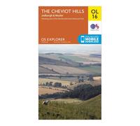 Explorer Ol16 The Cheviot Hills Map With Digital Version - Green, Green One Size