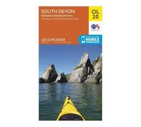 Ordnance Survey Explorer OL 20 South Devon Map, Orange One Size