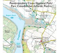 Ordnance Survey Explorer - OL36 South Pembrokeahire - Sheet OL36 Standard