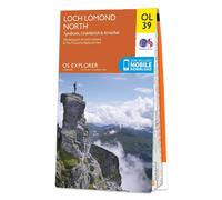 Ordnance Survey Explorer - OL39 Loch Lomond North (Tyndrum, Crianlarich & Arrochar) - Sheet OL39