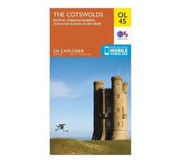 Ordnance Survey Explorer OL45 The Cotswold Map With Digital Version One Size