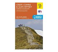 Ordnance Survey Explorer OL47 Crieff, Comrie & Glen Artney Map With Digital Version One Size