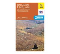 Ordnance Survey Explorer OL48 Ben Lawers & Glen Lyon Map With Digital Version One Size
