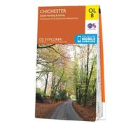 Ordnance Survey Explorer - OL8 Chichester(South Harting & Selsey) - Sheet OL8 Weatherproof
