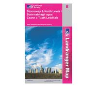 Ordnance Survey Land Ranger Map 008 Stornoway and North Lewis NOA One Size