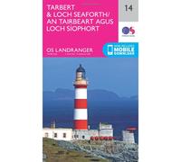 Ordnance Survey Land Ranger Map 14 Tarbert and Loch Seaforth NOA One Size
