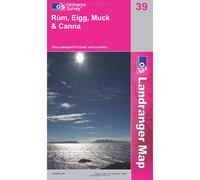 Ordnance Survey Land Ranger Map 39 Rum, Eigg and Muck One Size