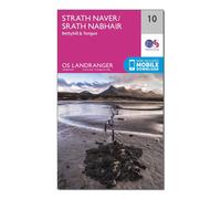 Ordnance Survey Landranger 10 Strathnaver, Bettyhill & Tongue Map With Digital Version One Size
