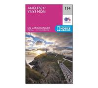 Ordnance Survey Landranger 114 Anglesey Map With Digital Version One Size
