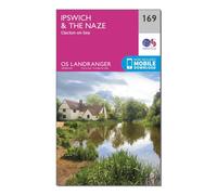 Ordnance Survey Landranger 169 Ipswich, The Naze & Clacton-on-Sea Map With Digital Version One Size