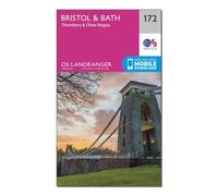 Landranger 172 Bristol, Bath & Thornbury Map With Digital Version, Pink One Size