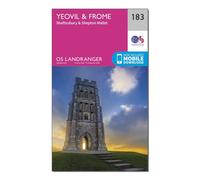 Ordnance Survey Landranger 183 Yeovil & Frome Map With Digital Version, Pink One Size