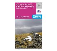 Ordnance Survey Landranger 77 Dalmellington & New Galloway, Galloway Forest Park Map With Digital Version One Size