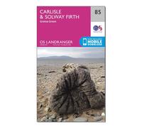 Ordnance Survey Landranger 85 Carlisle & Solway Firth, Gretna Green Map With Digital Version, Pink One Size