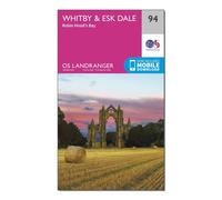 Ordnance Survey Landranger 94 Whitby, Esk Dale & Robin Hood's Bay Map With Digital Version One Size
