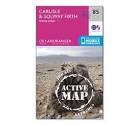 Ordnance Survey Landranger Active 85 Carlisle & Solway Firth, Gretna Green Map With Digital Version One Size