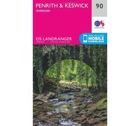 Ordnance Survey Landranger Map 090 Penrith & Keswick, Ambleside
