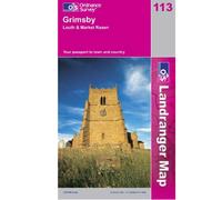 Ordnance Survey Landranger Map 113 Grimsby, Louth & Market Rasen (