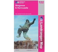 Ordnance Survey Landranger Map 122 Skegness & Horncastle (2009)