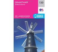 Ordnance Survey Landranger Map 130 Grantham, Sleaford & Bourne