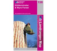 Kidderminster and Wyre Forest: Sheet 138 (OS Landranger Map)