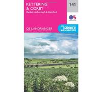 Ordnance Survey Landranger Map 141 Kettering & Corby