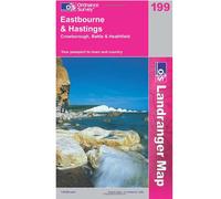 Ordnance Survey Landranger Map 199 Eastbourne & Hastings, Battle &