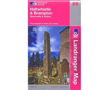 Ordnance Survey Landranger Map 86 Haltwhistle & Brampton, Bewcastl
