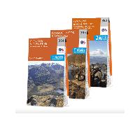 Ordnance Survey OS Explorer Colour: 456 North Harris & Loch Seaforth, Size: Any