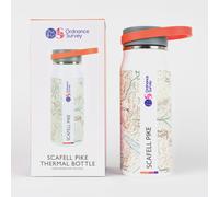 Ordnance Survey Scafell Thermal Bottle, White One Size