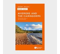 Ordnance Survey Short Walks Made Easy - Aviemore and the Cairngorms, Orange One Size