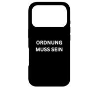 Ordnung Muss Sein Case for iPhone 17 Pro