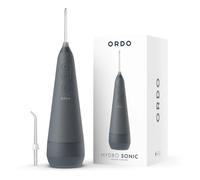 Ordo Water Flossers for Teeth, Cordless IPX7 Waterproof Oral Irrigator, 3 Pressure Settings, Portable, Rechargeable Electric Sonic Flosser, Dental Professional Recommended, Charcoal Grey