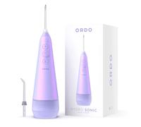 Ordo Water Flossers for Teeth, Cordless IPX7 Waterproof Oral Irrigator, 3 Pressure Settings, Portable, Rechargeable Electric Sonic Flosser, Dental Professional Recommended, Pearl Violet