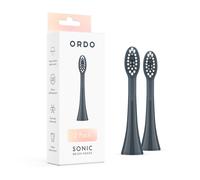 Ordo Sonic Electric Brush Heads Charcoal Grey 2 Pack pack