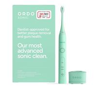 Ordo Sonic+ Electric Toothbrush for Adults, Advanced Smart Tech, 4 Brushing Modes, Fast Rechargeable, Sonic Toothbrushes Over 4 Weeks Battery Life, Silicone Polishing Element, USB Charger, Mint Green