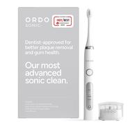 Ordo Sonic+ Electric Toothbrush White/Silver Rechargeable 4 Cleaning Modes USB C