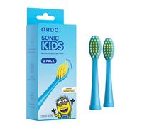 Ordo Sonic Kids Battery Brush Heads - Minions Blue 2 Pack pack