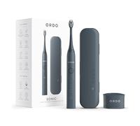 Ordo Sonic Lite Electric Toothbrush - Electric Toothbrushes for Adults, Advanced Tech, 2 Brushing Modes, Fast Rechargeable Battery, Silicone-Polishing, USB Charger - Charcoal Grey