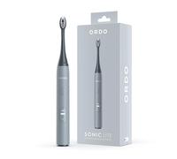 Ordo Sonic Lite Electric Toothbrush - Electric Toothbrushes for Adults, Advanced Tech, 2 Brushing Modes, Fast Rechargeable Battery, Silicone-Polishing, USB Charger - Charcoal Grey