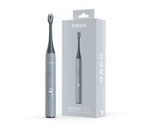Ordo Sonic Lite Rechargeable Electric Toothbrush, 2 Modes, Smart 2 Minutes Timer, Quad Pacer, Award-Winning Design, Stone