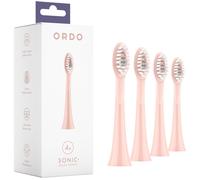 Ordo Sonic+ Replacement Toothbrush Head - Pack of 4, Rose Gold