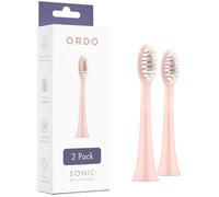 ORDO Sonic Replacement Toothbrush Heads - Pack of 2, Rose Gold