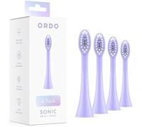 ORDO Sonic Replacement Toothbrush Heads - Pack of 4, Pearl Violet