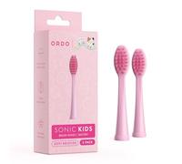 Ordo Squishmallows 2 Replacement Brush Heads for Battery Toothbrush, Soft Bristles, Gift for Kids Aged 4 Years and Up, Auggie