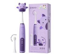 Ordo Squishmallows Electric Toothbrush, Sonic Toothbrushes for Kids, Rechargeable, 3 Brushing Modes, Over 5 Weeks Battery Life Extra Brush Head Included, Gift for Kids Aged 4 Years and Up, Zumirez